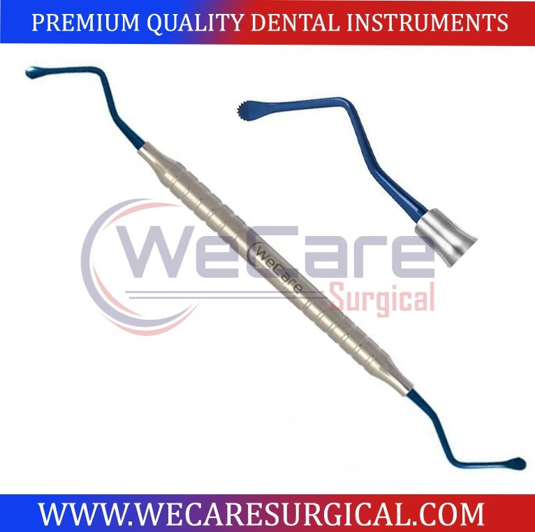 Dental Lucas Curette 3.5mm Medium Bone Serrated Curettes Surgical instruments