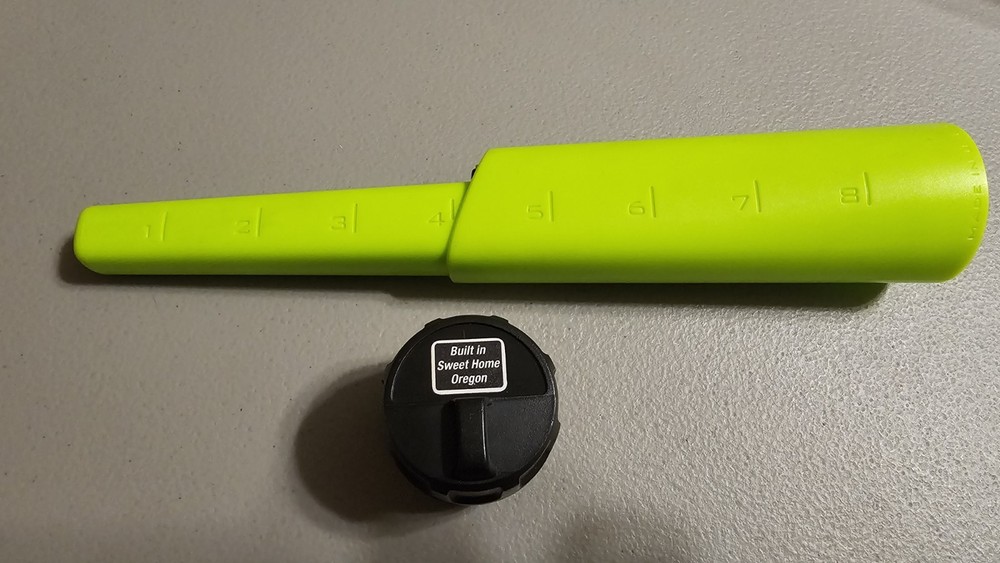 White's TRX Pinpointer Replacement Shell GREEN NEW