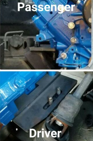 98-11 Ford Ranger V8 Mounts Plates Kit 2wd 302 + Required Motor Mount