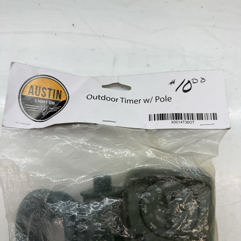 AUSTIN Light  Outdoor Timer With pole