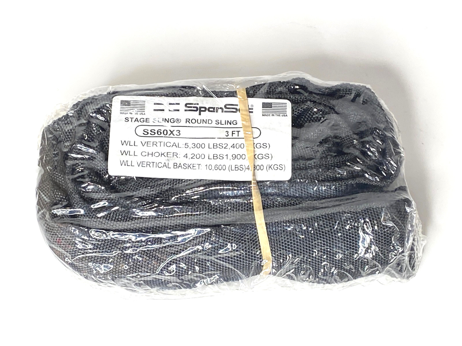 SpanSet Span Set Stage Sling Round Sling SS60X3 3ft