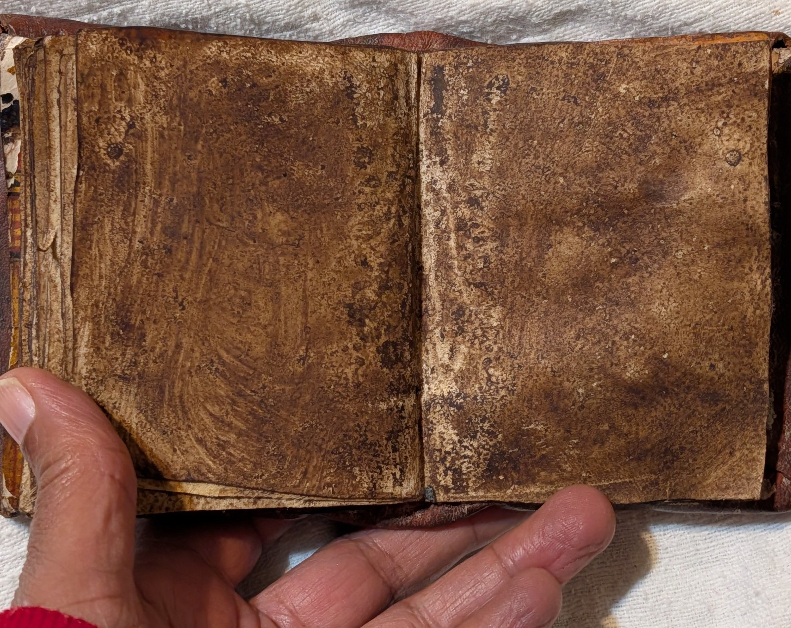 Old Ethiopian Orthodox Pocket Bible Handwritten in Ge’ez Manuscript Parchment