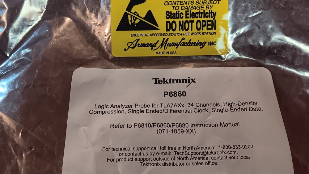 Tektronix Tek P6860 34 channel high-density compression probe