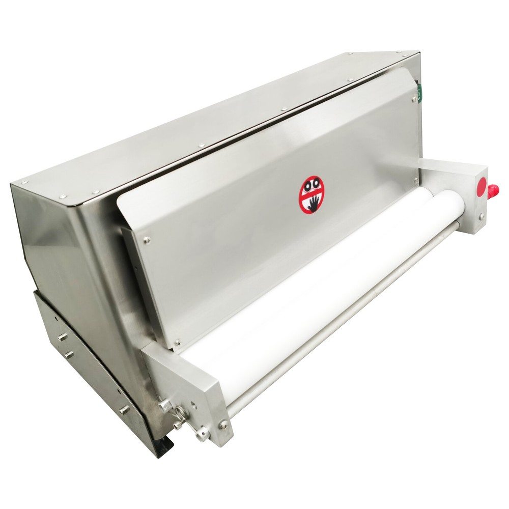 110V 450W Single-roll Auto Pizza Forming Machine Pizza Dough Roller Sheeter