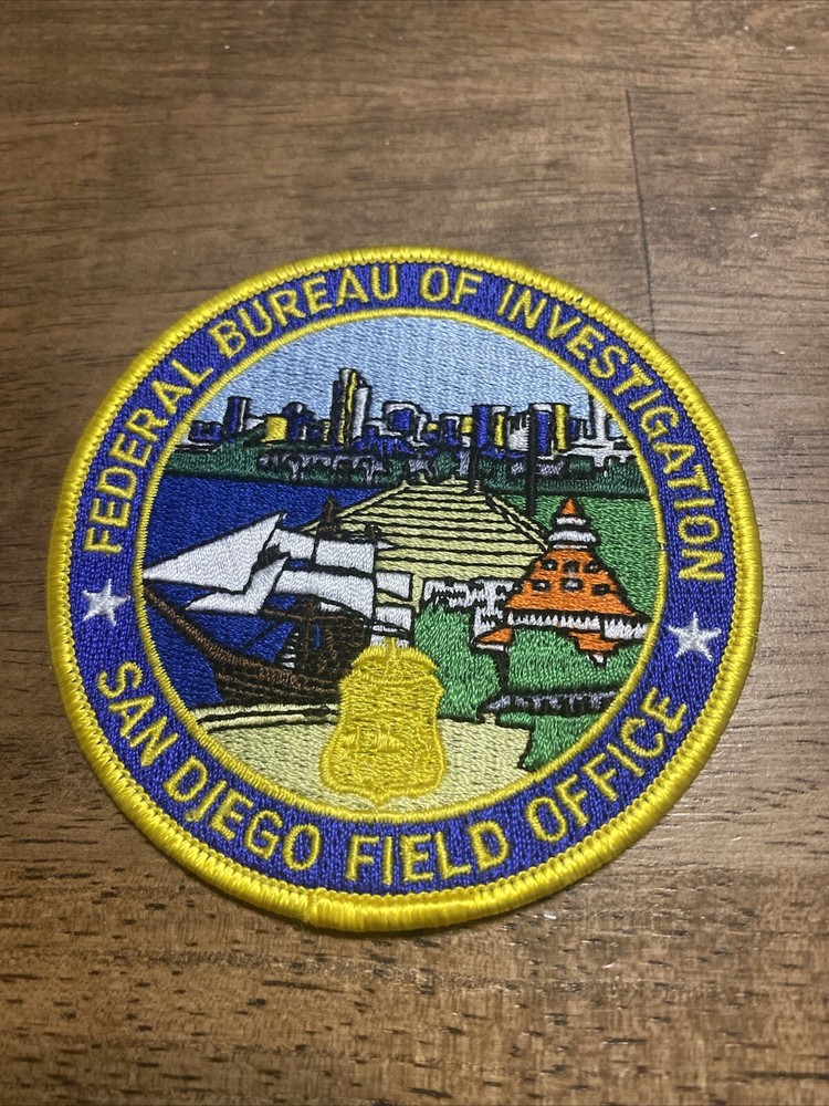 fbi san diego patch