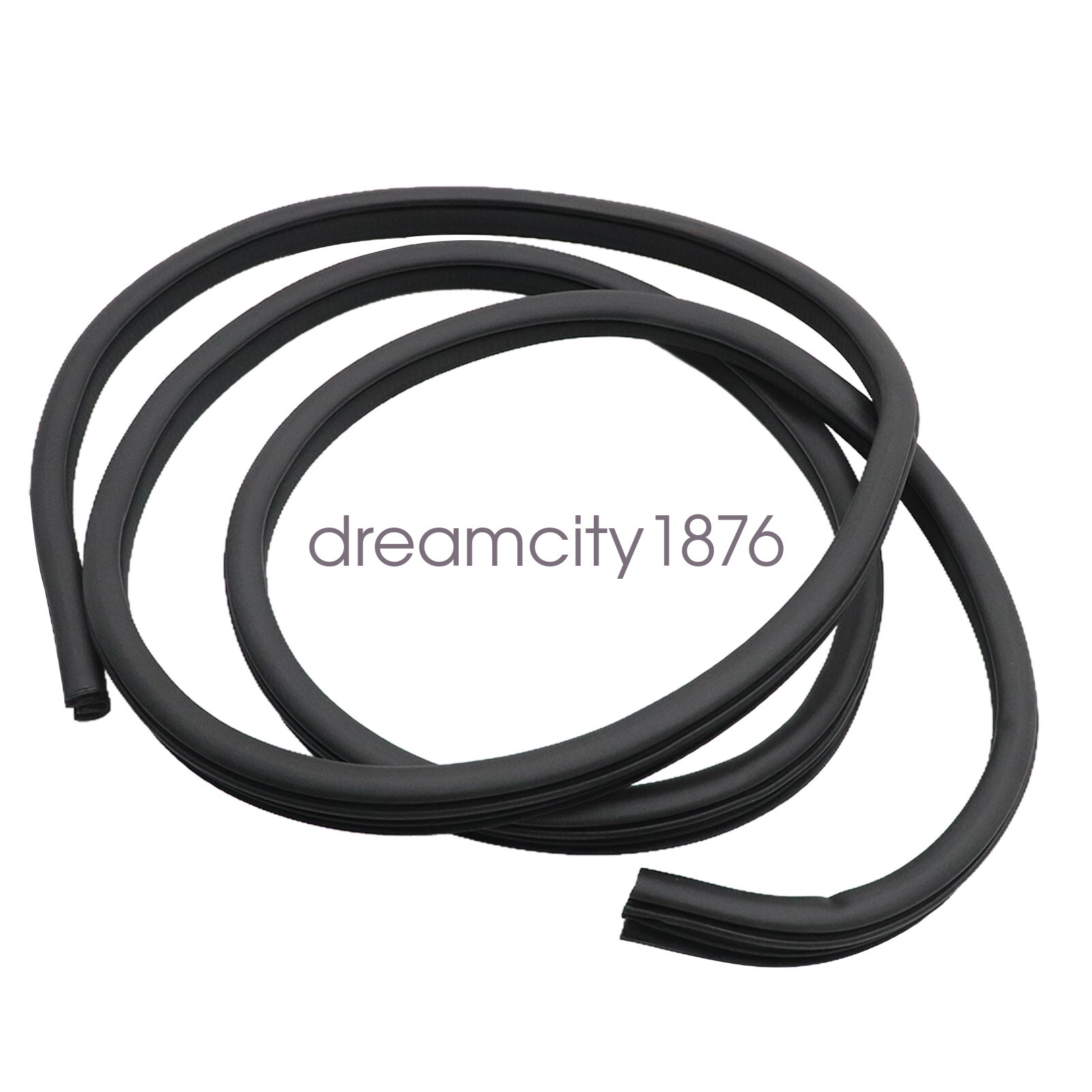 Rubber/Velvet Door Seal Edge Protector Weatherstrip For BMW E90 3-Series 05-11