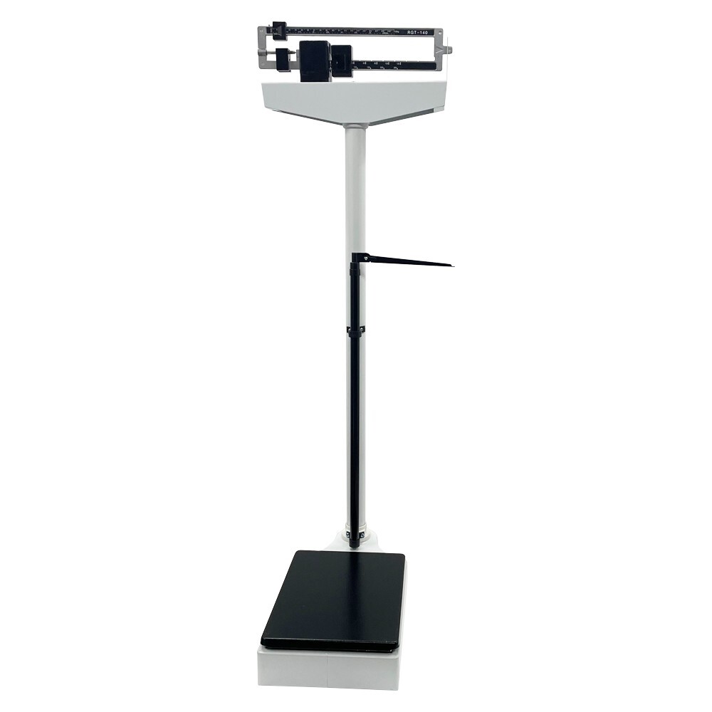 308 lb Height Weight Scale Physician Mechanical Scale Double Ruler