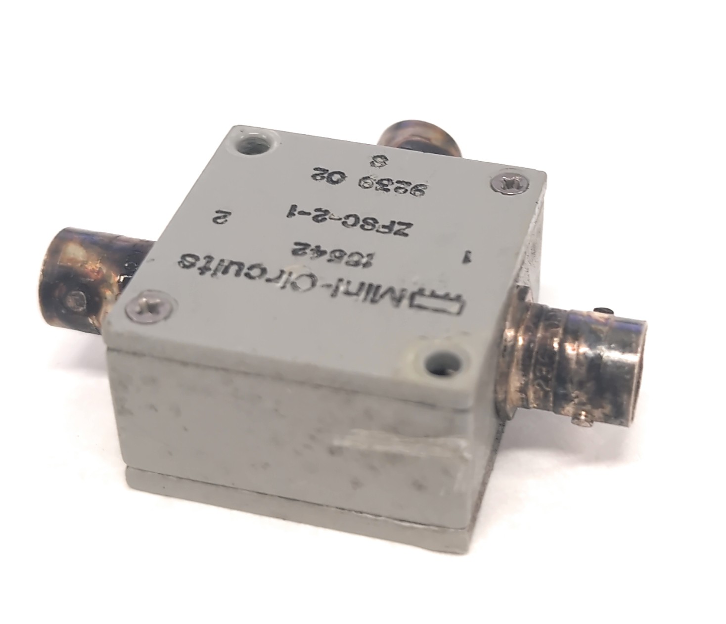 Lot of 3 Mini-Circuits 5 -500 MHz 2-Way BNC Power Splitter/Combiner ZFSC-2-1