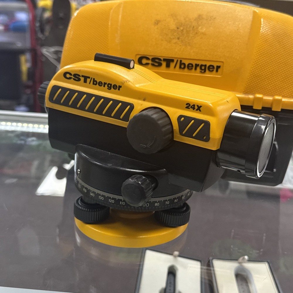 CST BERGER - 24X Zoom Transit Level Automatic Construction Level with Case