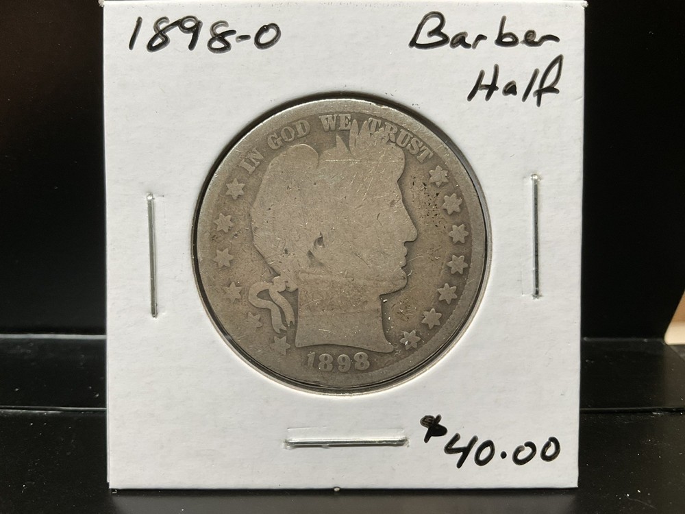 1898-O  Barber Half
