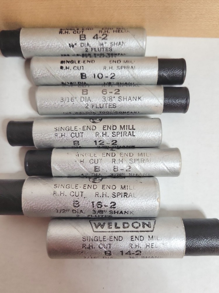 Weldon Tool Company 7 piece Cutting set