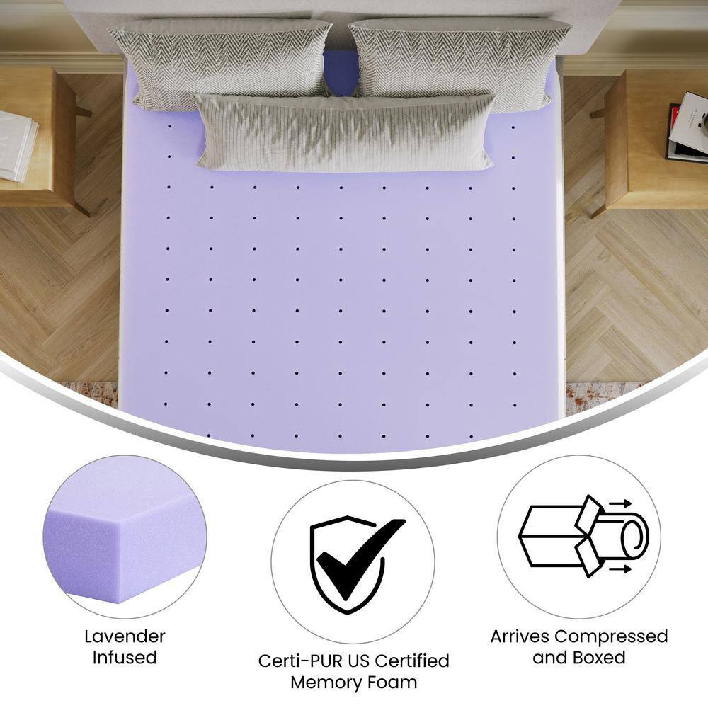 Full Memory Foam Mattress Topper