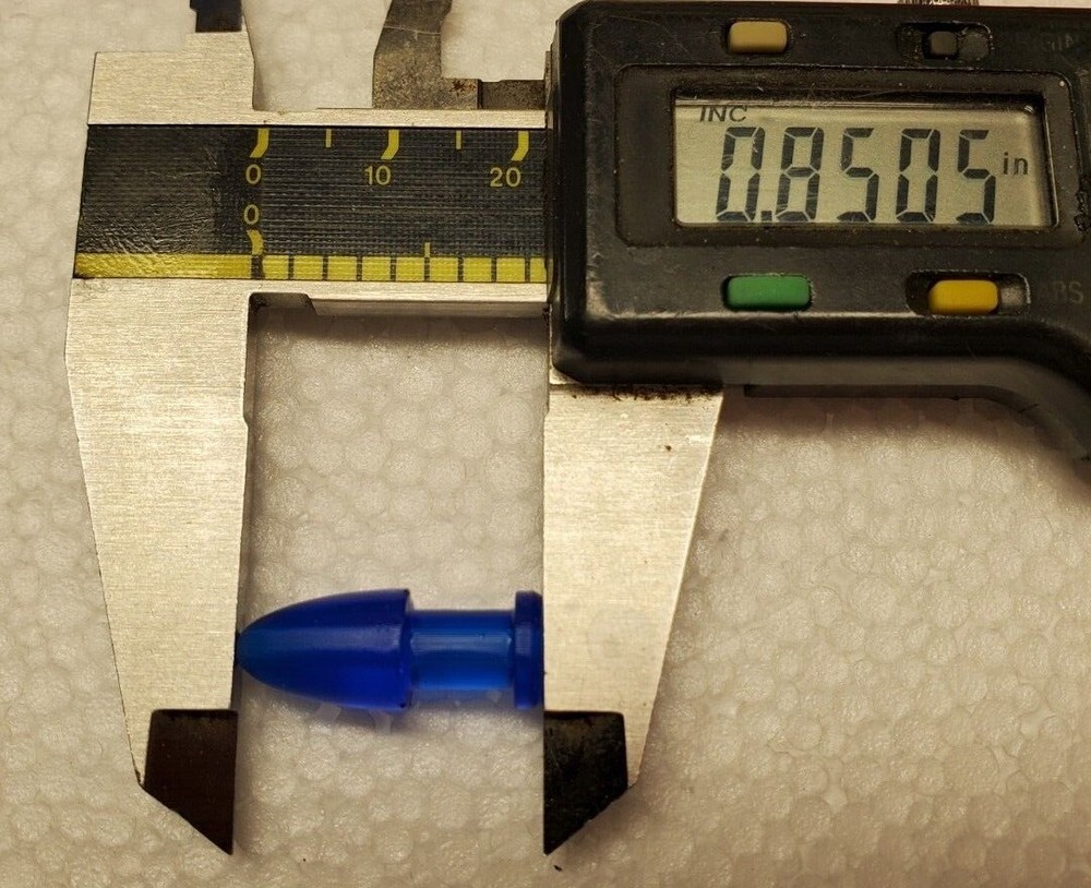 20pc - UV Trolling Fly Squid Octopus Head Insert Duster Hoochie Bullet