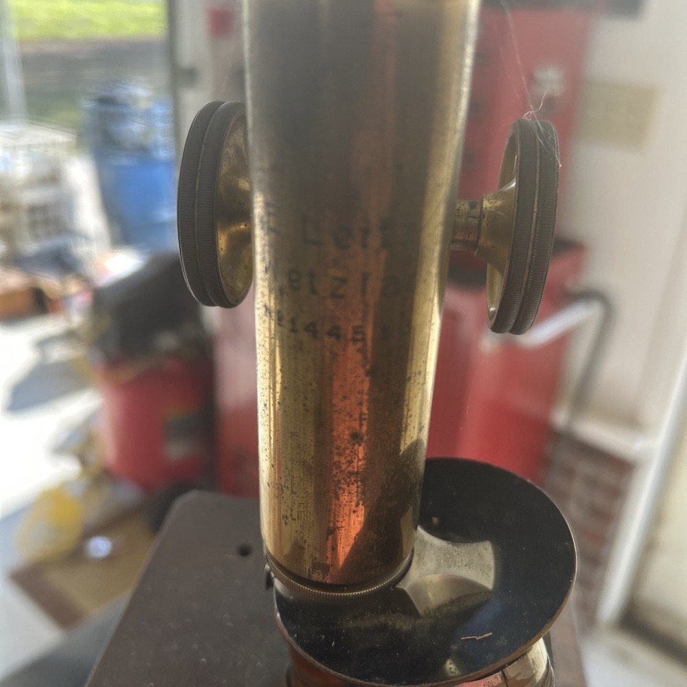 e leitz wetzlar microscope Ser # 144513