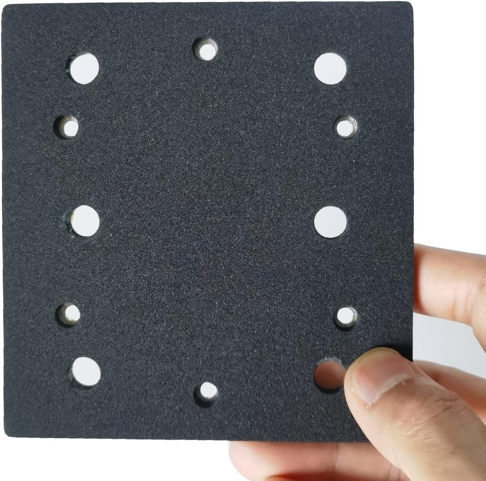 Square Sander Pads 1/4 Sheet Finish Replacement Pad for Double...