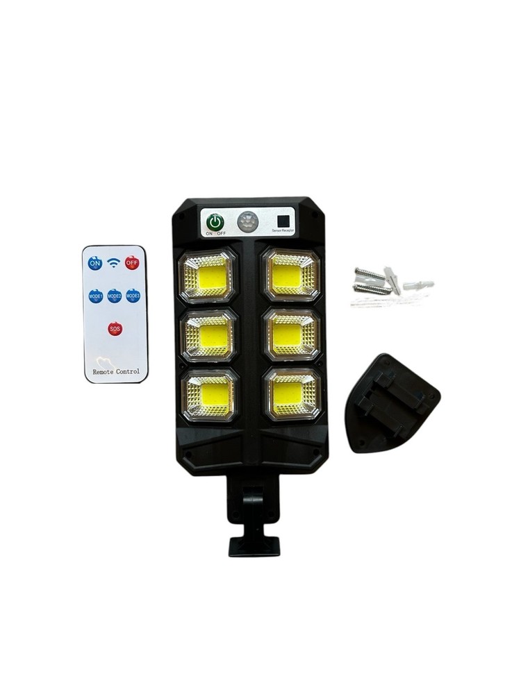72 LED Solar Spotlight with Motion Sensor and Remote Bracket Included