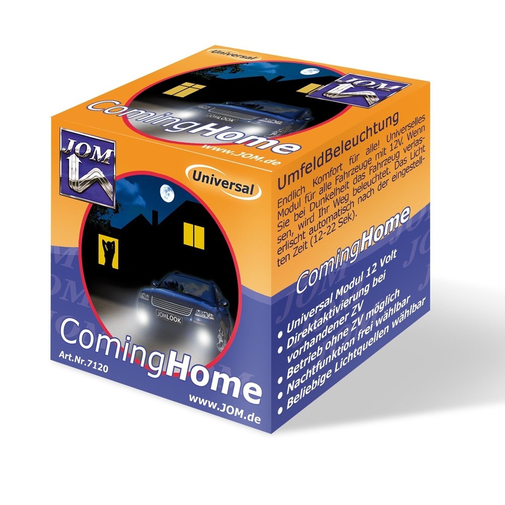 JOM coming home module leaving home module 12V universal retrofittable + light sensor