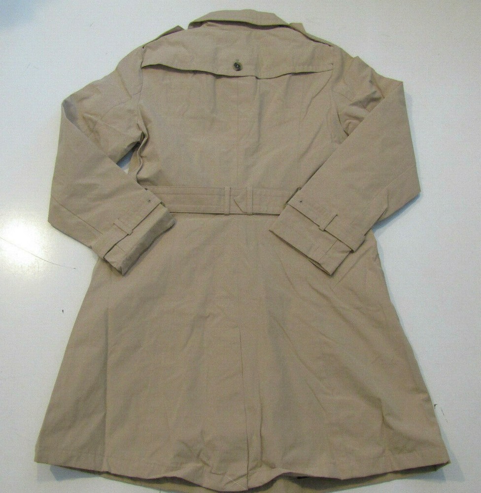 PENDLETON Classic Tan Belted Button Front Jacket Coat Size M Medium NWT Womens