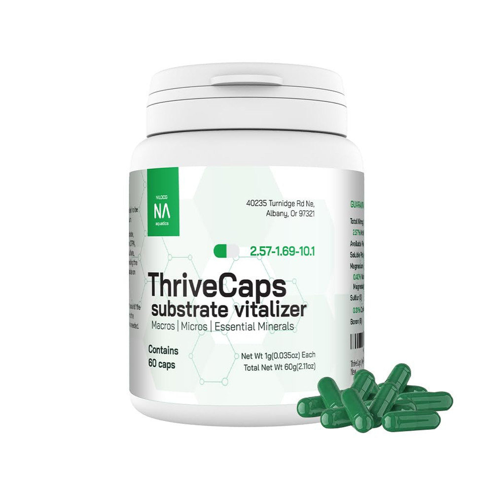 Thrivecaps | Aquarium Root Fertilizer Tabs Caps 60 Count