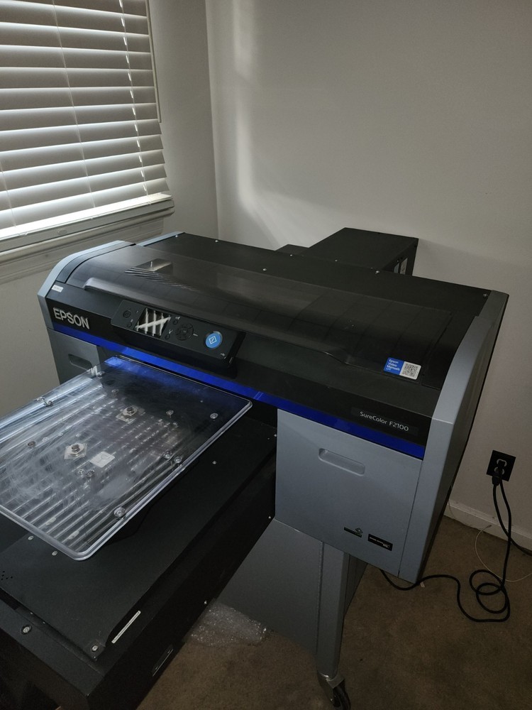 Epson F2100 DTG Printer & Table