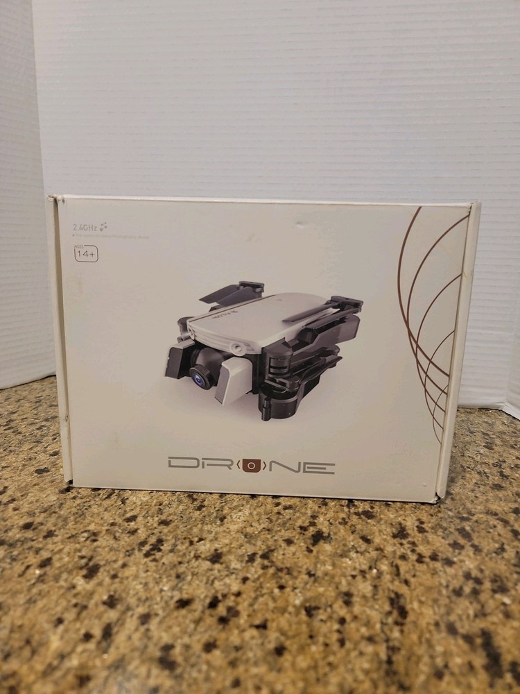 Small Drone Kit with Camera, Remote Control Untested For Parts Only