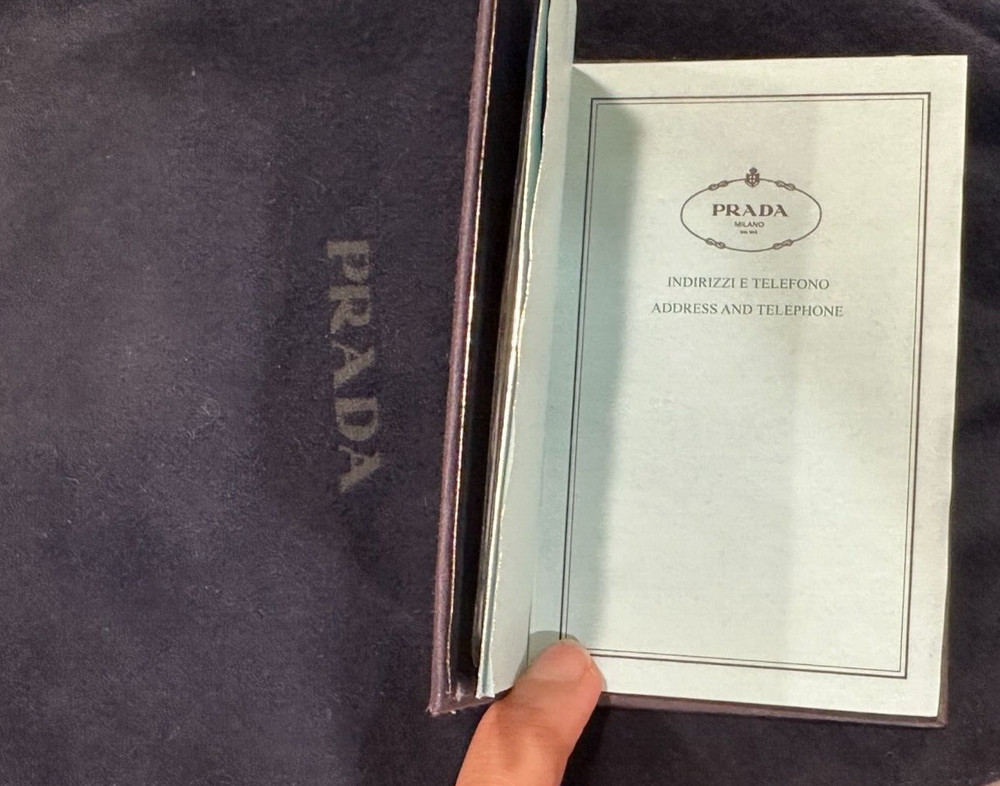 Prada Mini Address Book Mini Phone Book