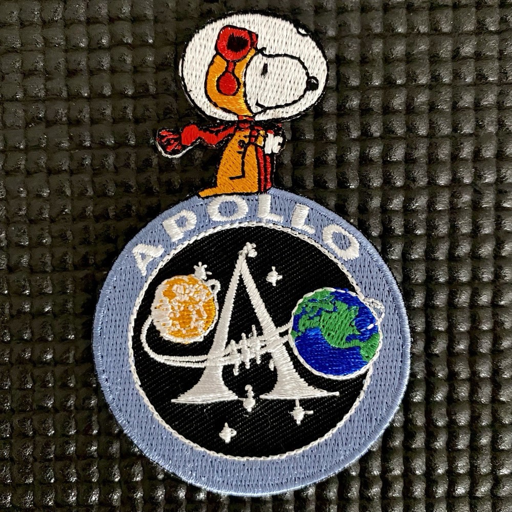 NASA APOLLO MISSION SPACE PATCH - 3.5” X 2”