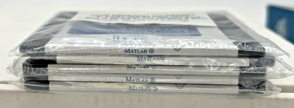 MATLAB VERSION 4 MICROSOFT WINDOWS, OPEN BOX, SEALED 3.5" FLOPPY DISC PACKETS