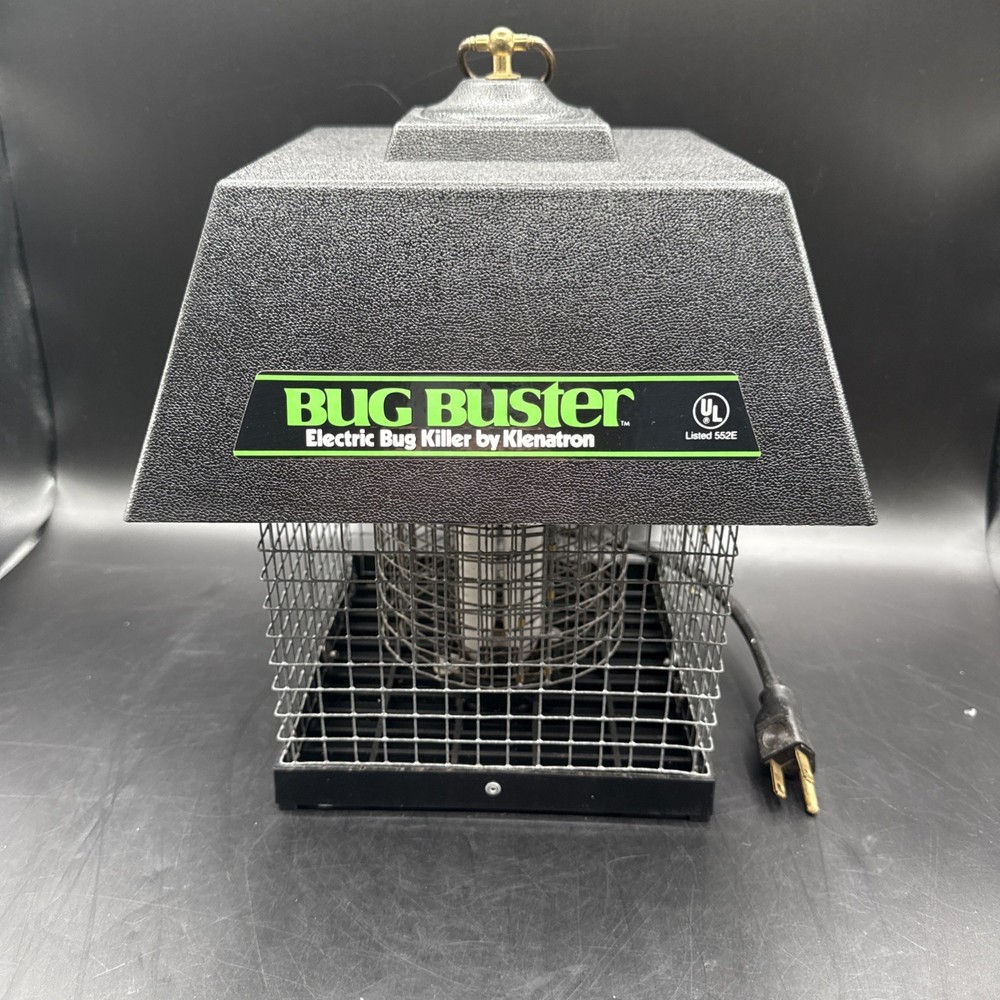 Bug Buster Instect Killer Klenatron BBL-10 Bug Light Zapper 4000V - Tested