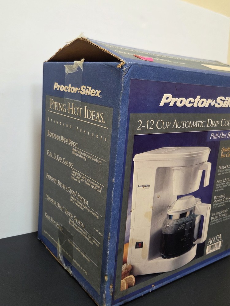 Proctor Silex 12 Cup Automatic Drip Coffeemaker Brand New