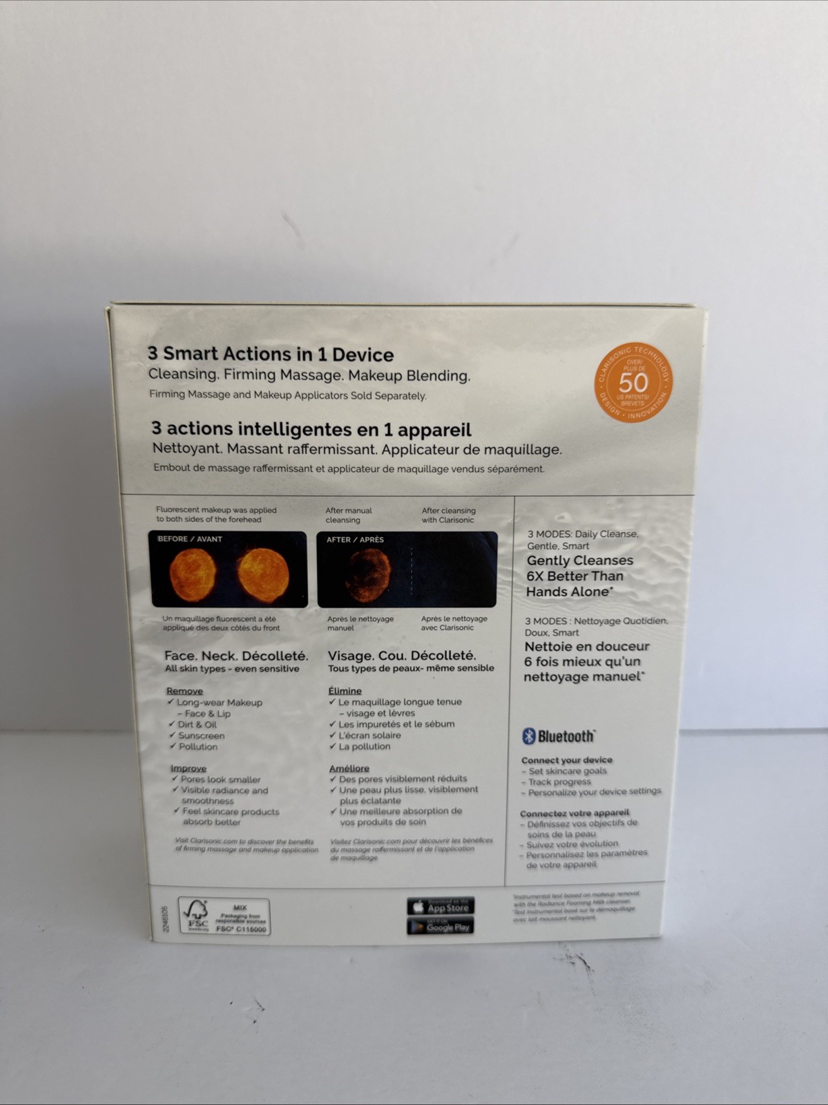 Clarisonic Mia Smart 3-in-1 Connected Sonic Facial Cleaning Device - Open Box