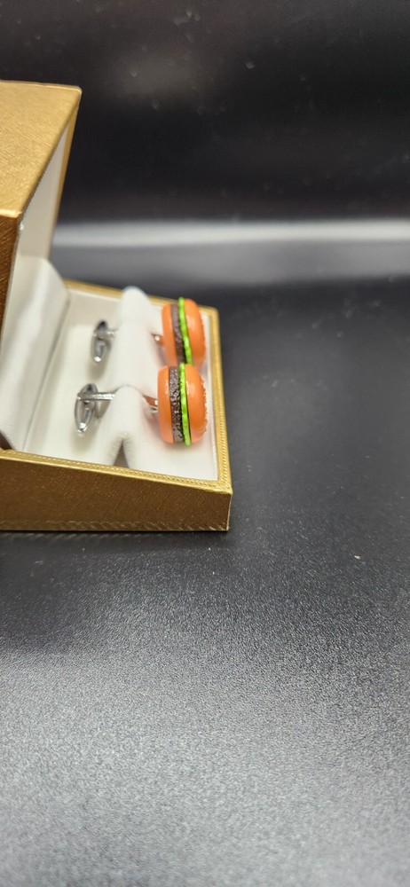 Burger Cufflinks