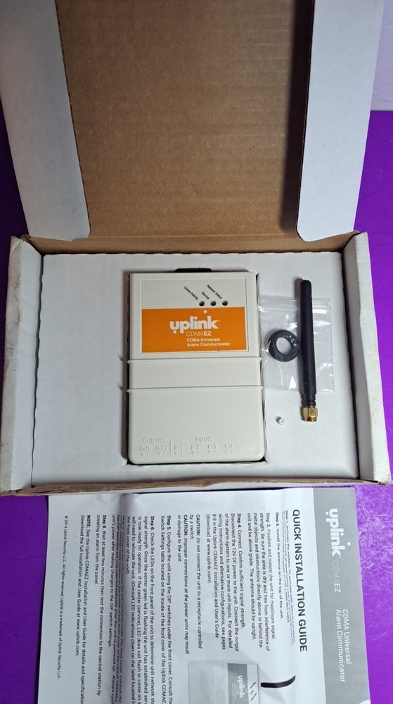 Uplink CDMAEZ Primary Cellular Alarm Communicator