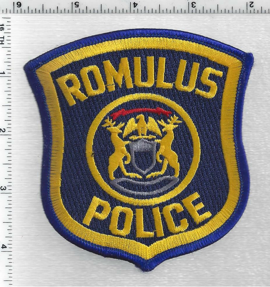 Romulus Police (Michigan) 2nd Issue Shoulder Patch