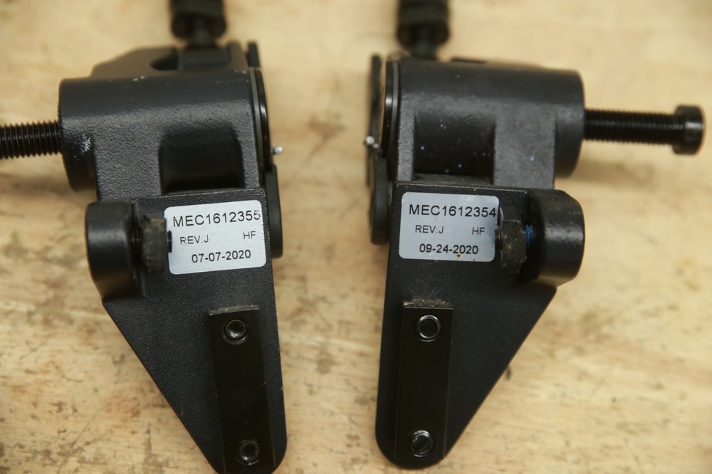 Quantum Flip-Up ARMREST MOUNTS Angle Articulation Brackets - Edge 2.0 3 4Front