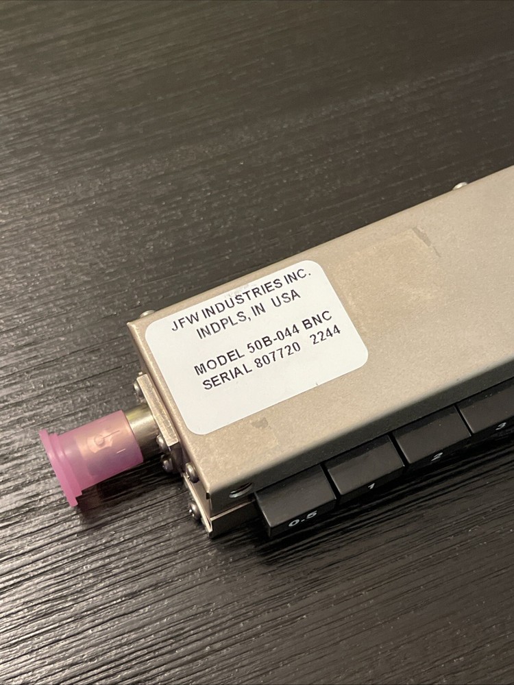 Pushbutton Attenuator 50B-044