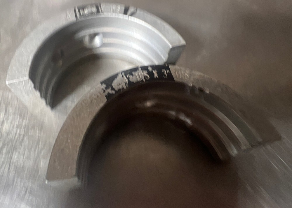 4” IPS X 3” IPS Fitting Insert Set Mcelroy Pipe Fusion. Used Surplus