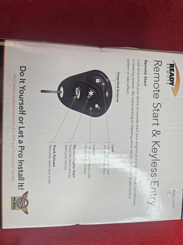 Ready Remote Remote Start & Keyless Entry 24923B