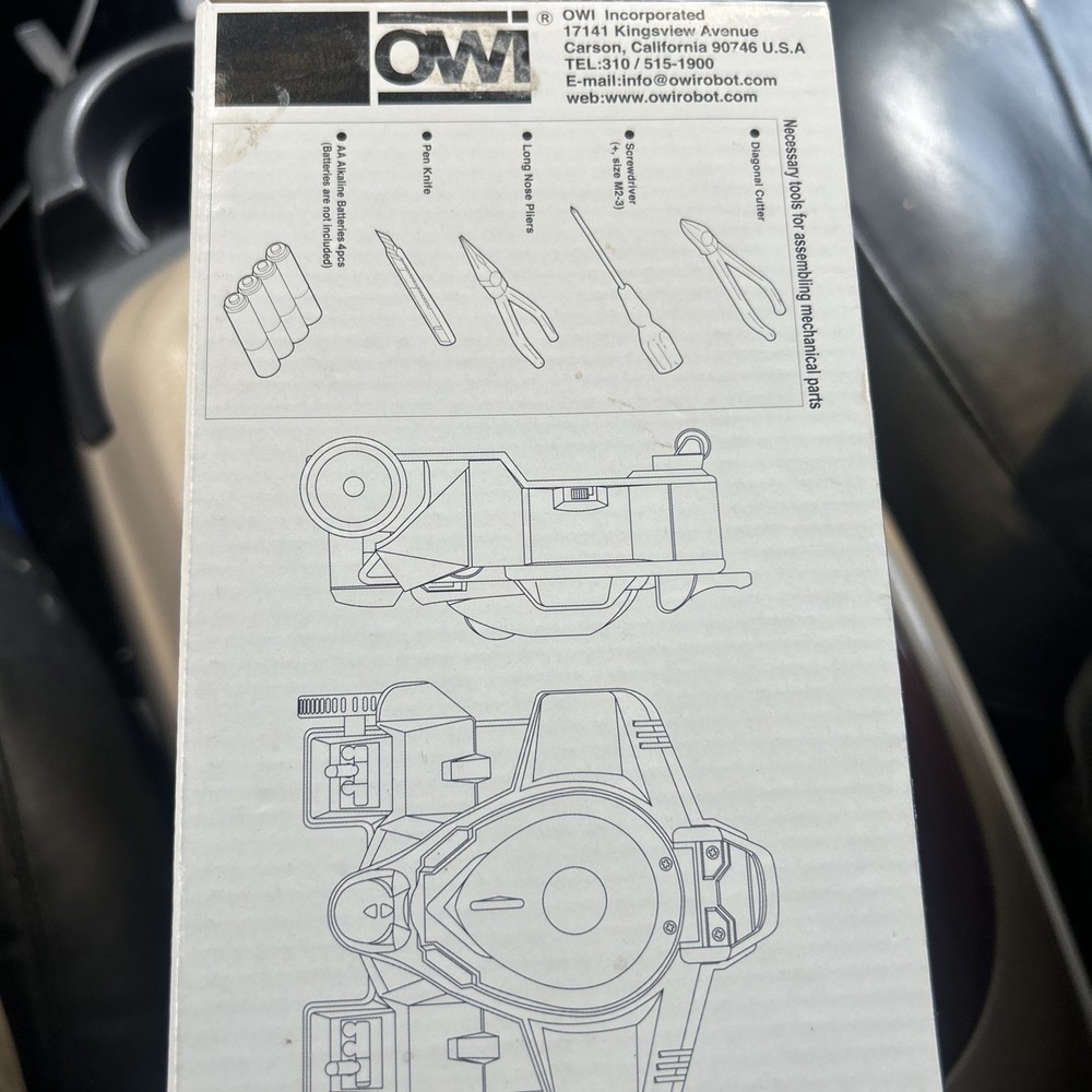 ROBOTIKITS Binary Player Robot OWI-9875 New