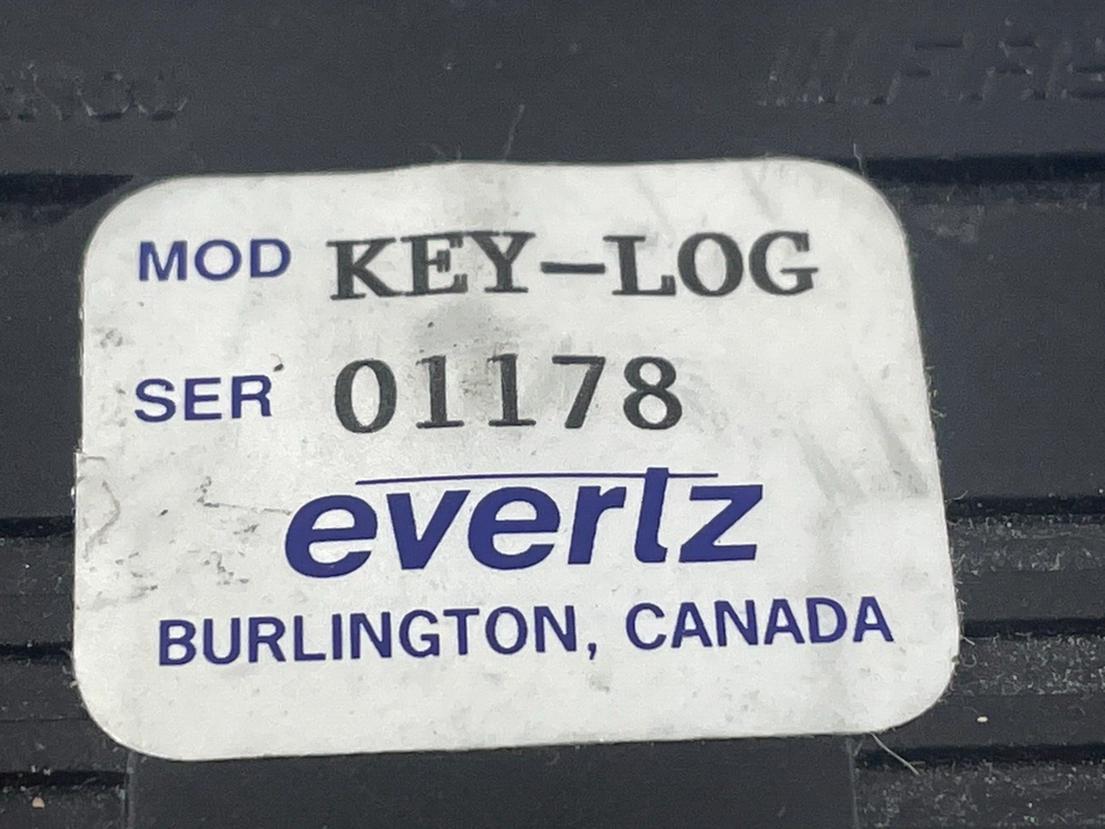 Evertz keylog tracker