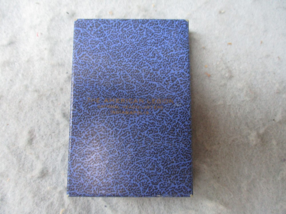 WW1 American Legion Medal President Bar Auxiliary Marked with Issue Box