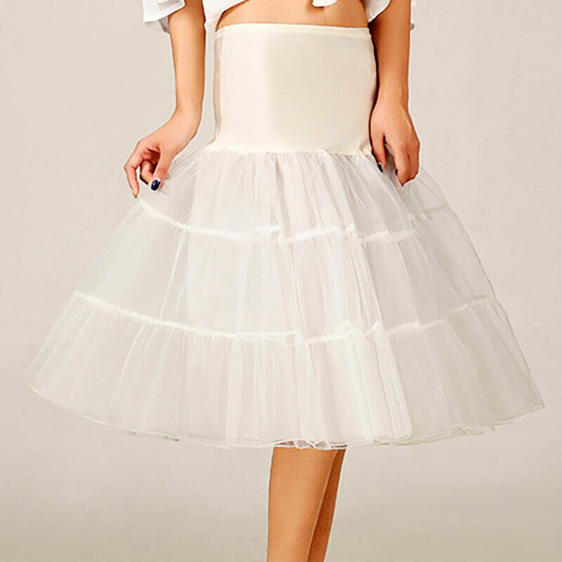 1950S Women's Petticoat Skirt for Party Underskirt Crinoline Slips Tutu Skirts