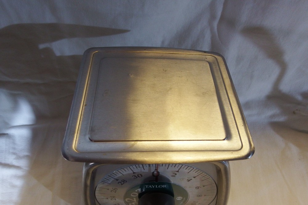 Taylor 32 oz Mechanical Dial Portion Control Scale with Removable Platform