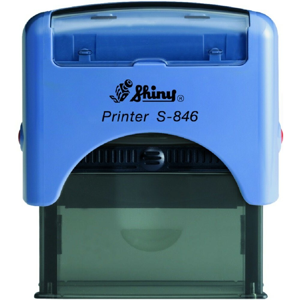 Shiny S-846 Replacement Ink Pad Red Ink