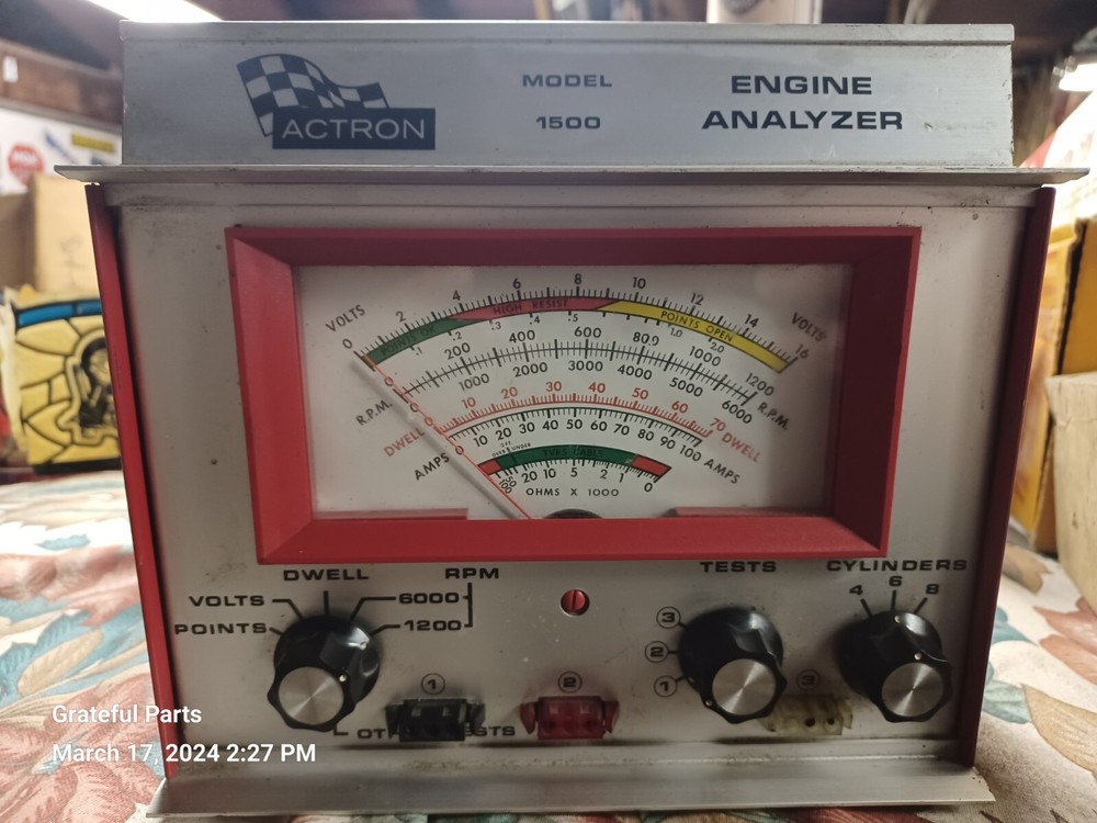 Actron Engine Analyzer & S&G M39 Compression Gauge