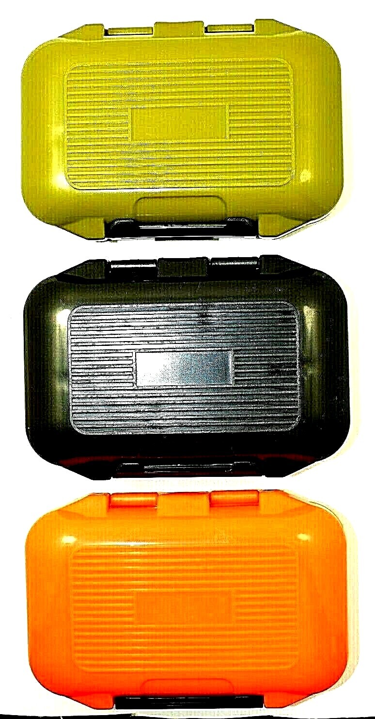 Fishing Tackle Box Lure Waterproof Compartments 2 Layer Storage Hard Case Hook