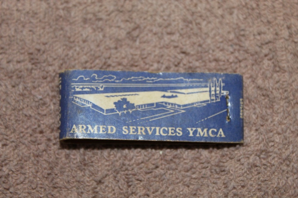 Original WW2 U.S. "YMCA" Armed Services Match Pack from Long Beach, California