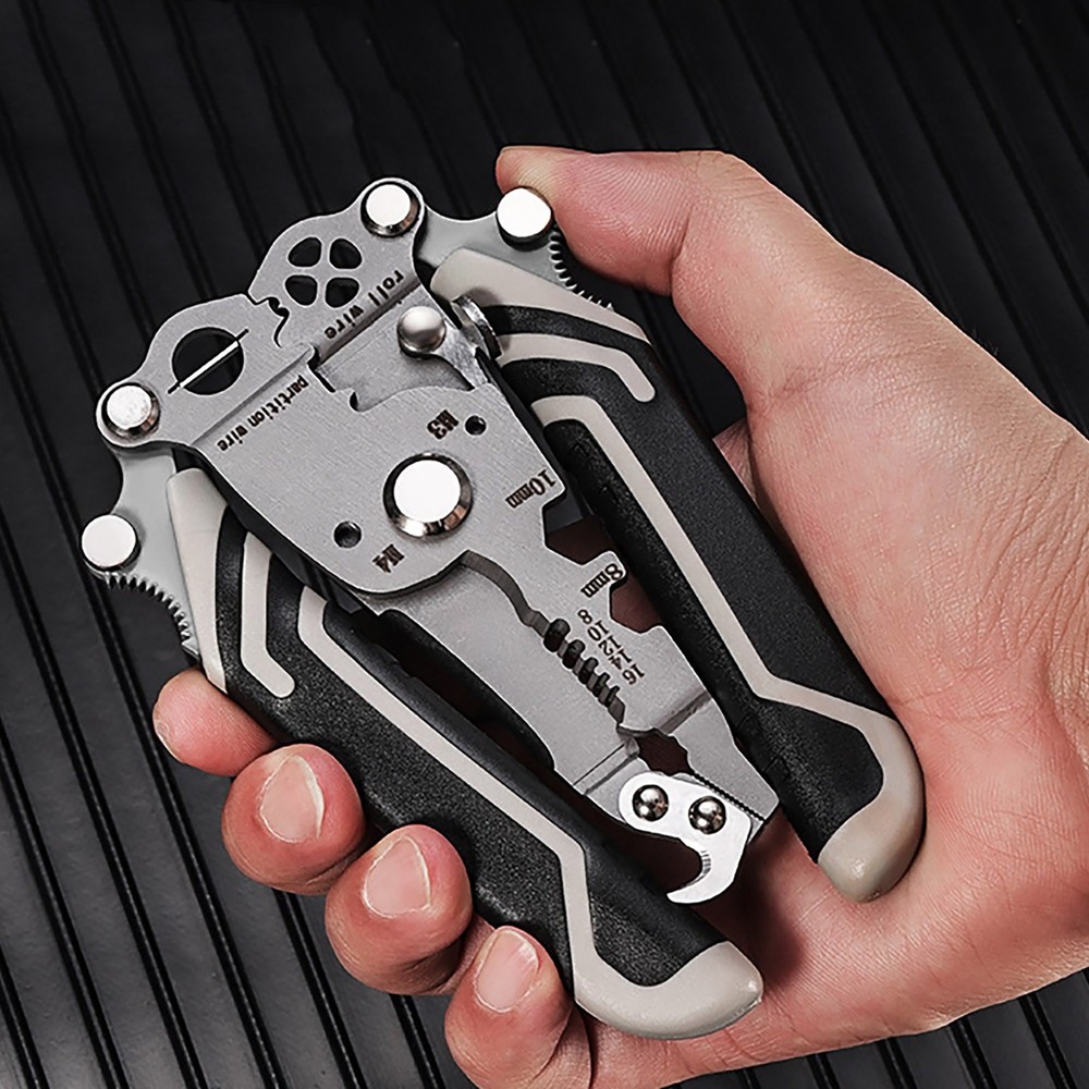 18 in 1 Foldable Wire Stripper New Multi-function Wire Stripping Pliers Tool HOT