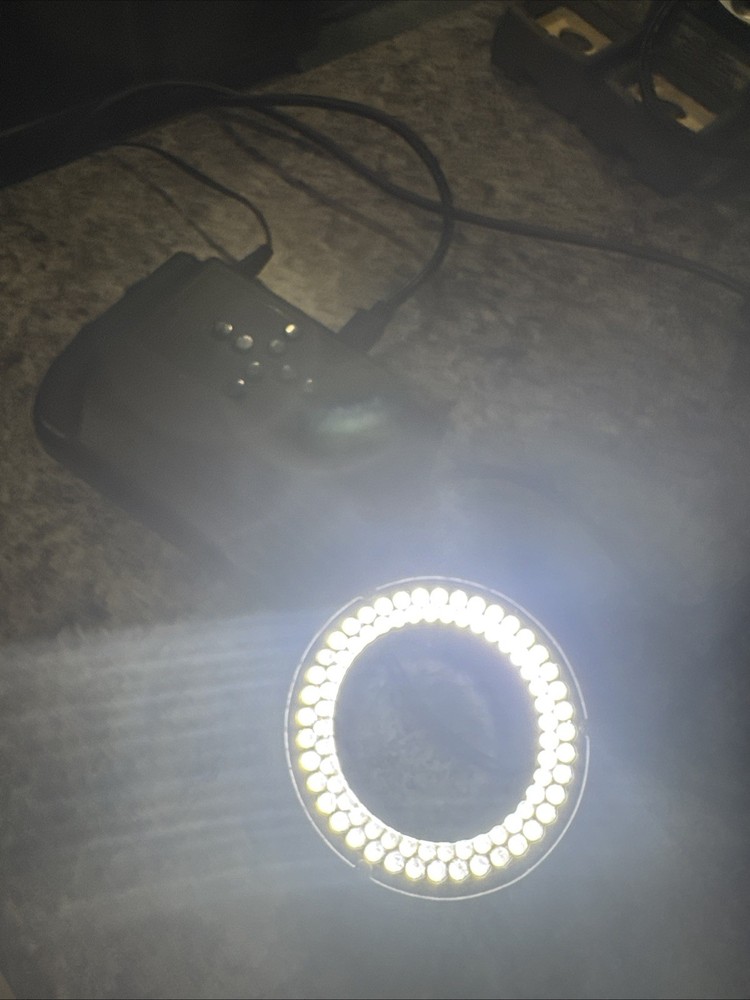 (Works) Luxo Microscopes By Unitron 18743 - Dimmable LED High Output Ring Light