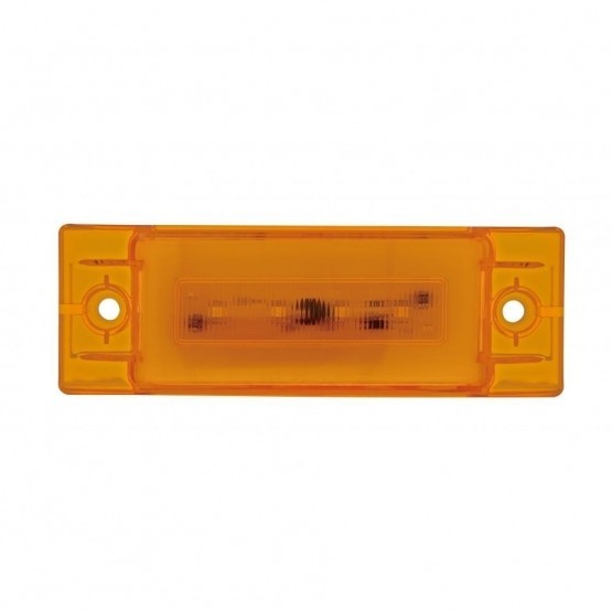 United Pacific 36976  16 LED "GLO" Rectangular Clearance/Marker Light - Amber